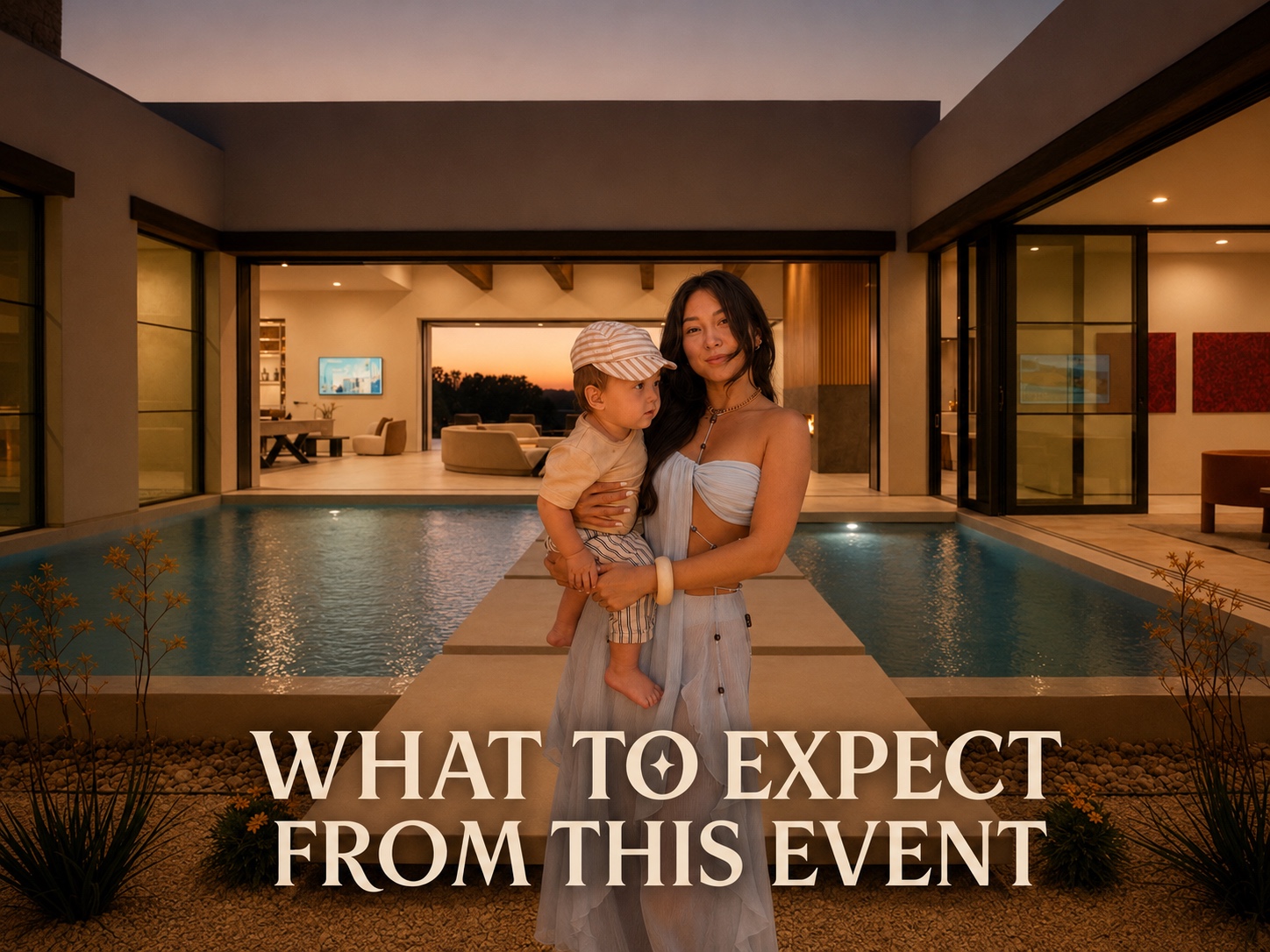 What to expect from this event — an evening at a private estate